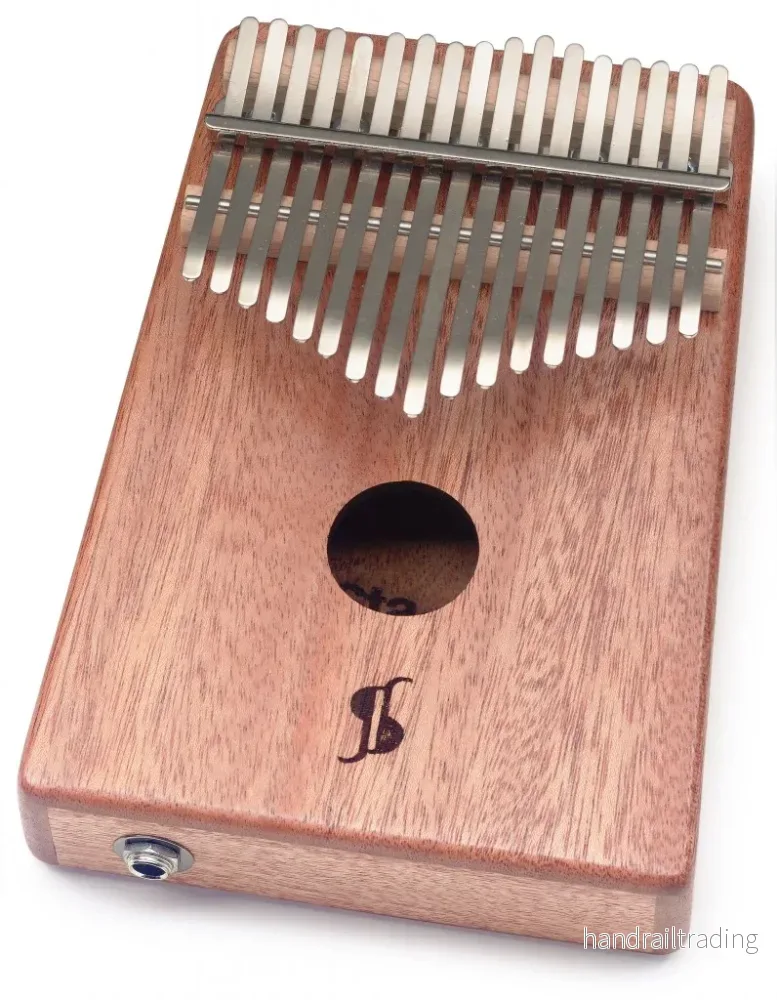 KALI-PRO17E-MA MAHOGANY E-KALIMBA 17 KEYS KALI-PRO17E-MA MAHOGANY E-KALIMBA 17 KEYS
