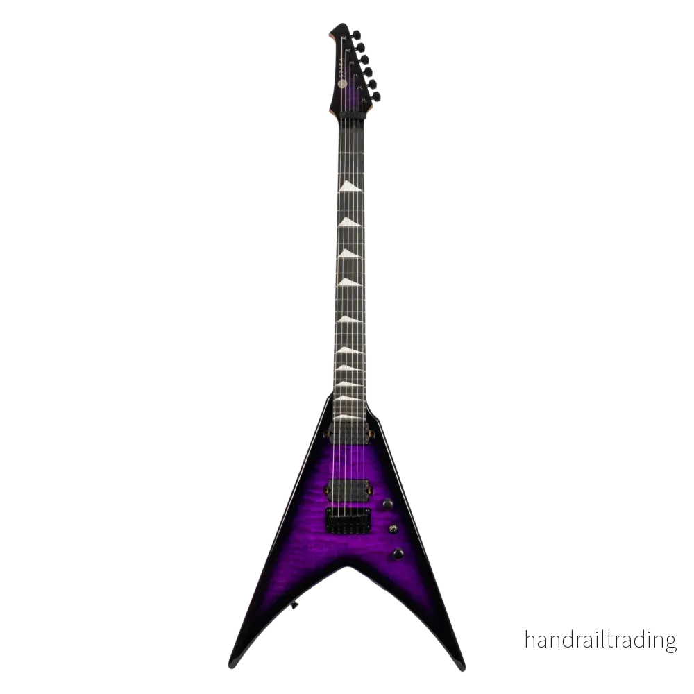 Spira Guitars V-500 Trans Purple Spira Guitars V-500 Trans Purple