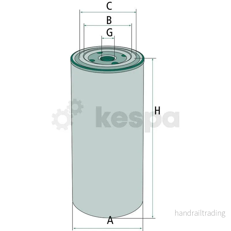 Hydraulik- / transmissionsoljefilter WD920