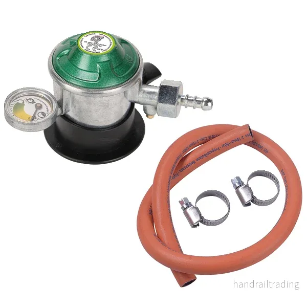 Reduceringsventil basic med manometer & 2 meter slang Ø10mm Reduceringsventil basic med manometer & 2 meter slang Ø10mm