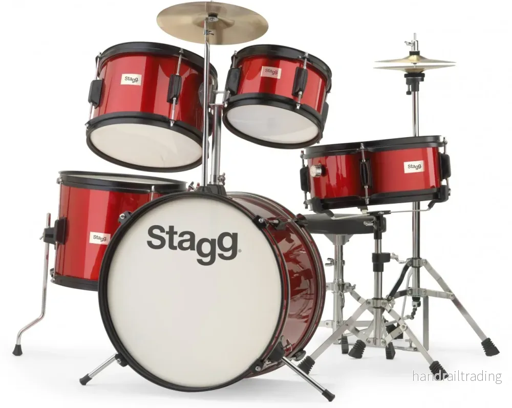 TIMJ 5/16RD 5Pc 16″” Junior Drset+H/W-Red TIMJ 5/16RD 5Pc 16″” Junior Drset+H/W-Red