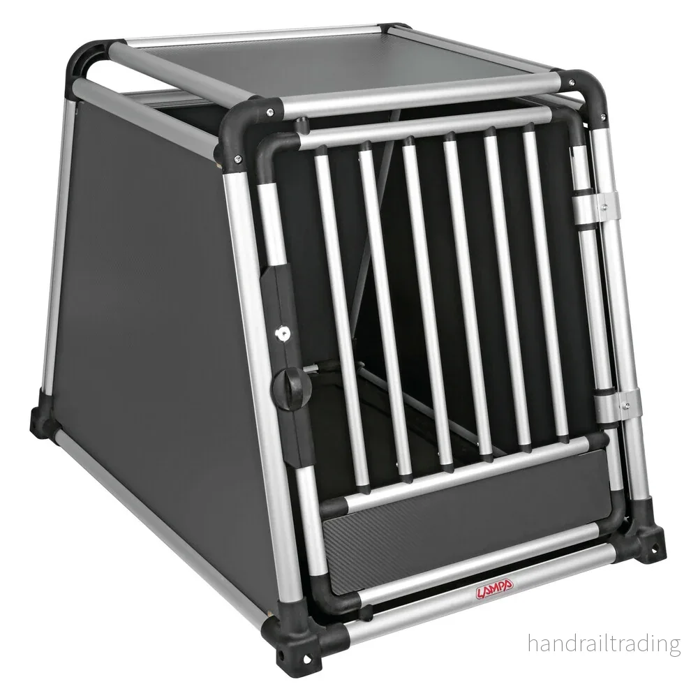 Premium hundbur i aluminium för personbil – Typ 9 – 65 × 92 × H 70 cm Premium hundbur i aluminium för personbil – Typ 9 – 65 × 92 × H 70 cm
