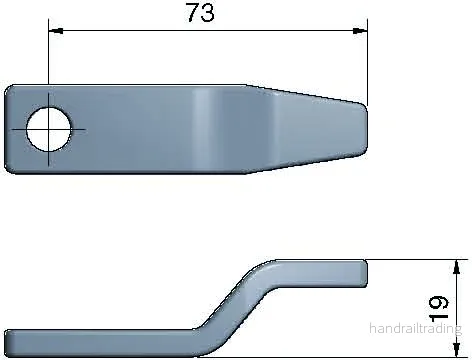 Regel 2.5″ lång, medium