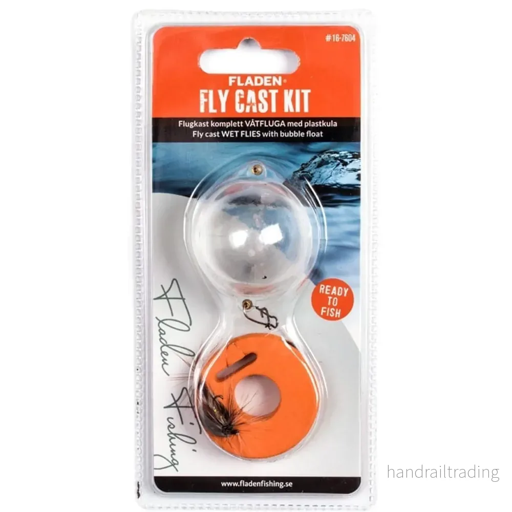 Flugkast med flytkula och våtflugor Flugkast med flytkula och våtflugor
