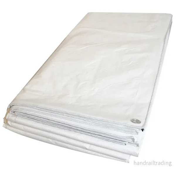 Presenning Super Tarp Standard 160g/m2 vit  4 x 6 meter