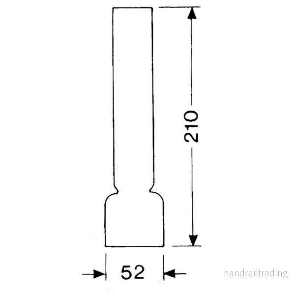 DHR Lampglas 14 x 210 mm