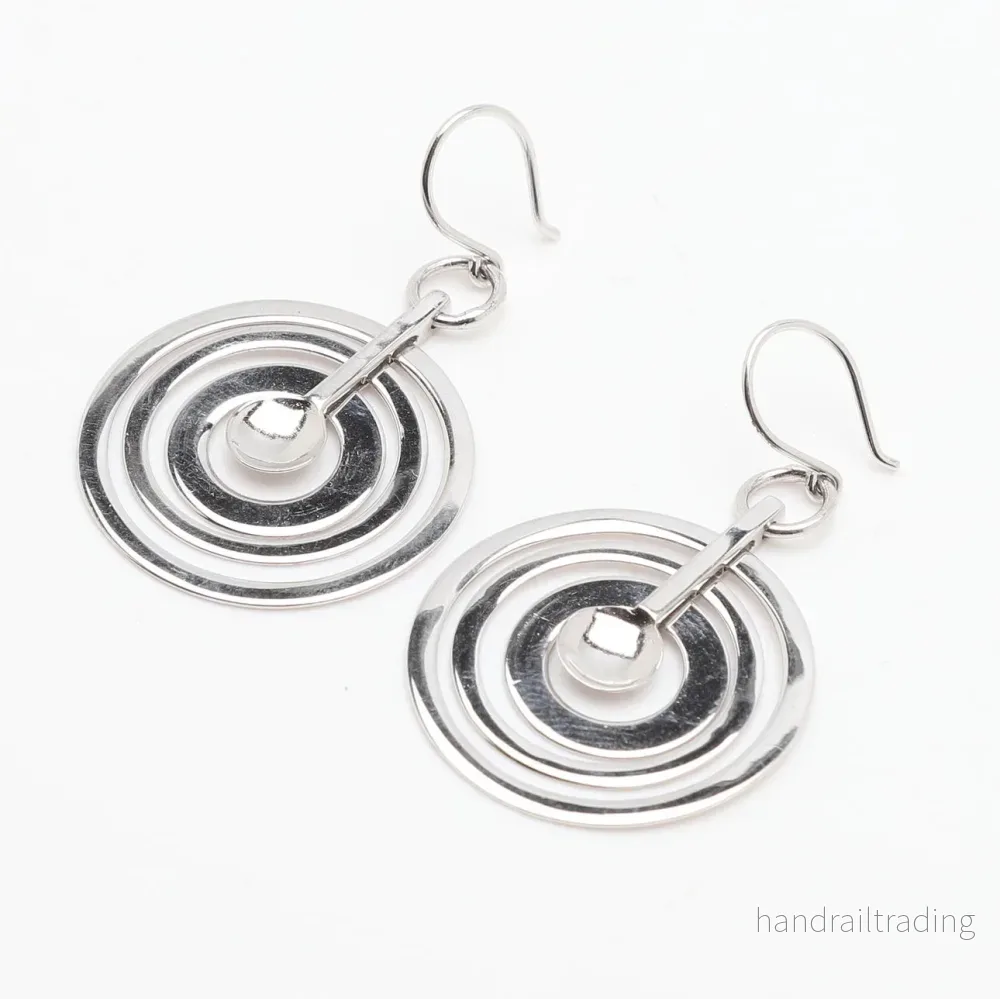 Tapio Wirkkala - Earrings, Silver Moon - Bild 3