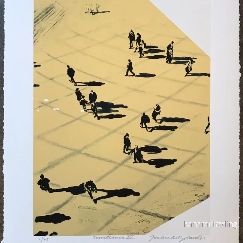Joakim Allgulander - Surveillance IV, screen print