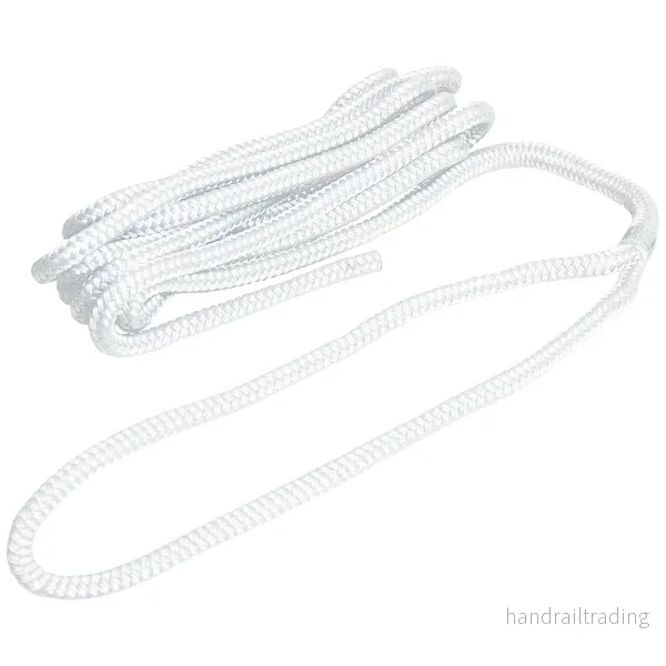 Robline förtöjning flätad, Vit 14mm x 10m