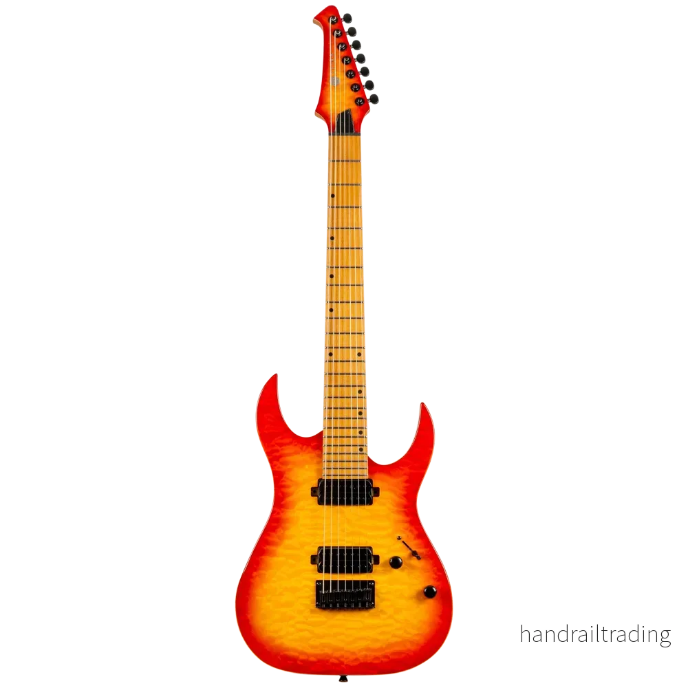 Spira Guitars S-507 QFB Fireburst Spira Guitars S-507 QFB Fireburst