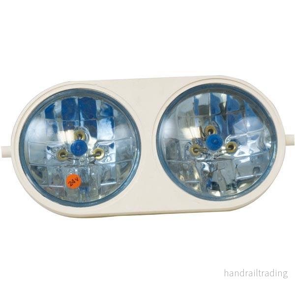 Parabol dubbel 24v f/ 24.0025 tilll 2011 vit