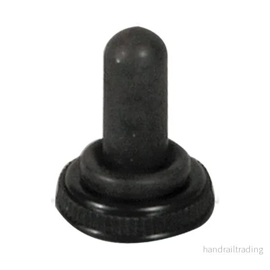 Vippbrytare svart epdm