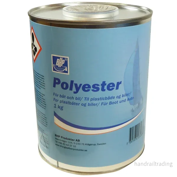 BHP Polyesterplast 5kg, utan härdare