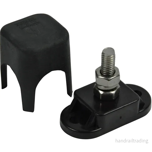 BEP monteringsblock 6 mm svart, med lock BEP monteringsblock 6 mm svart, med lock