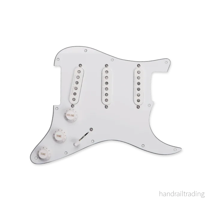 Pickguard California 50s set SSL White Assy