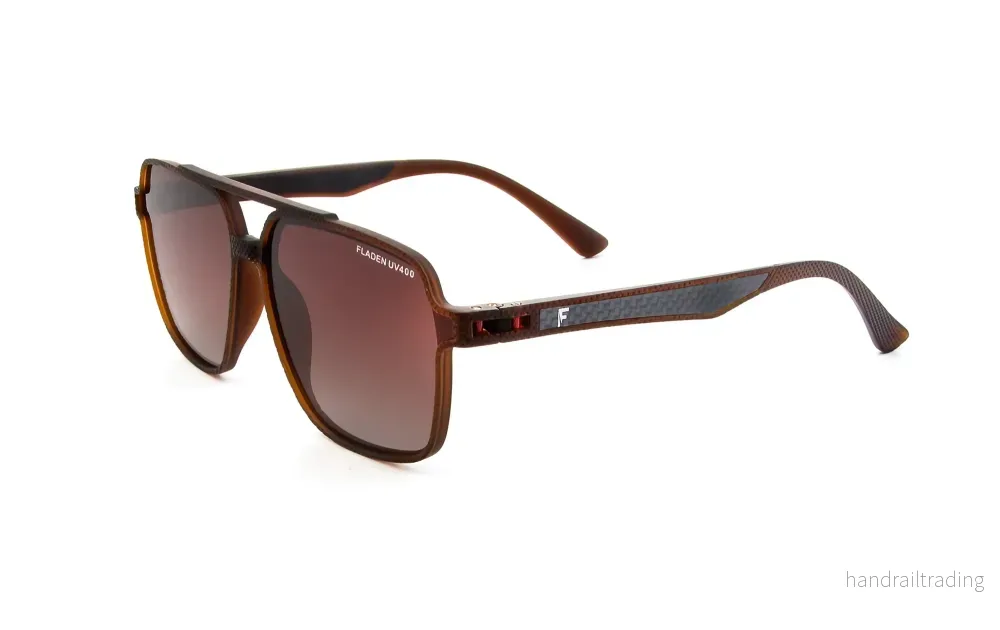 Polarized sunglasses City gradient brown