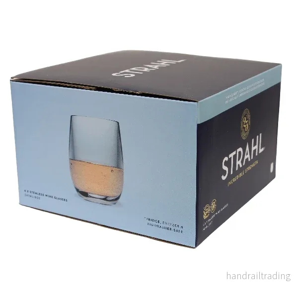 Strahl vinglas utan fot Polykarbonat 247 ml 4 st i presentförpackning Strahl vinglas utan fot Polykarbonat 247 ml 4 st i presentförpackning