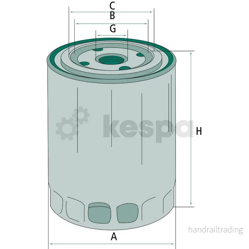 Oljefilter WP1169