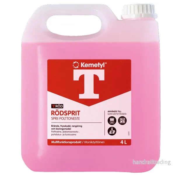 Kemetyl T-Röd Spritbränsle 4L Kemetyl T-Röd Spritbränsle 4L
