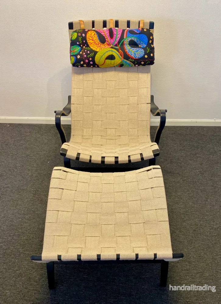 Bruno Mathsson - Pernilla 69 with girdles and foot stool - Bild 2