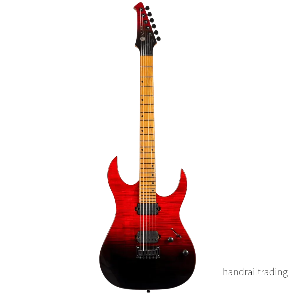 Spira Guitars S-450 Transparent Red