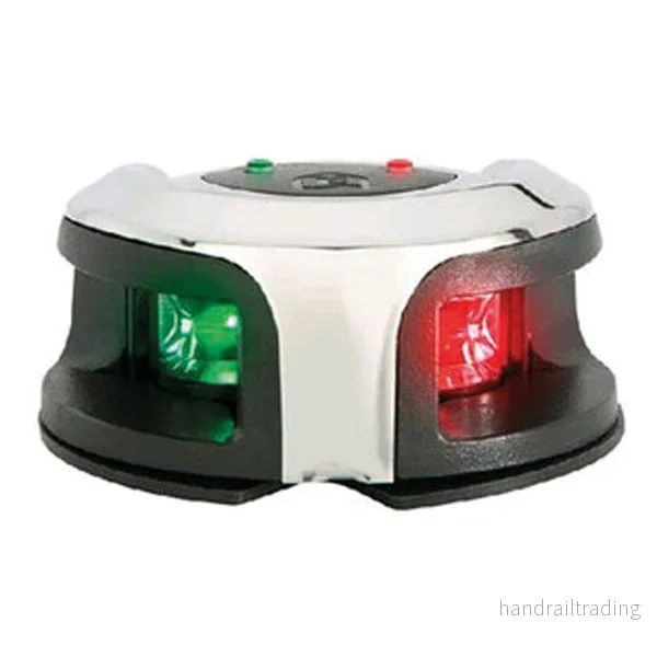 Attwood LED-lanterna 2nm, röd/grön topp/bottenmonterad Attwood LED-lanterna 2nm, röd/grön topp/bottenmonterad