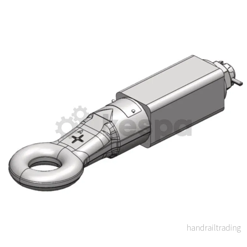 Hitchring roterbar 50mm i svetsbart lagerhus från Scharmüller