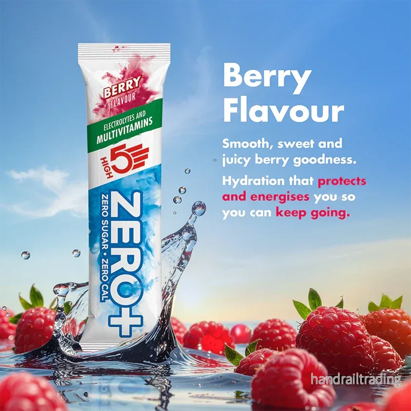 High5 Zero+ Multivitamin Elektrolyttabletter Berry, 16 x 9 g - Bild 2