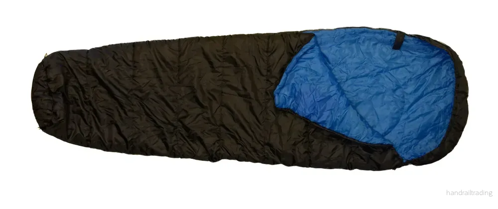 Sovsäck deluxe svart/blå