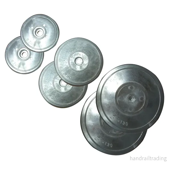 1852 Tallriksanod Zink Ø130mm 1030g 1 par