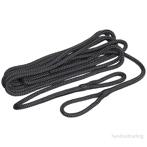 Robline fendertlina flätad 2-pack svart 10mm x 2m