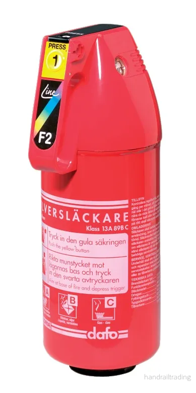 Gloria brandsläckare,  2 kg