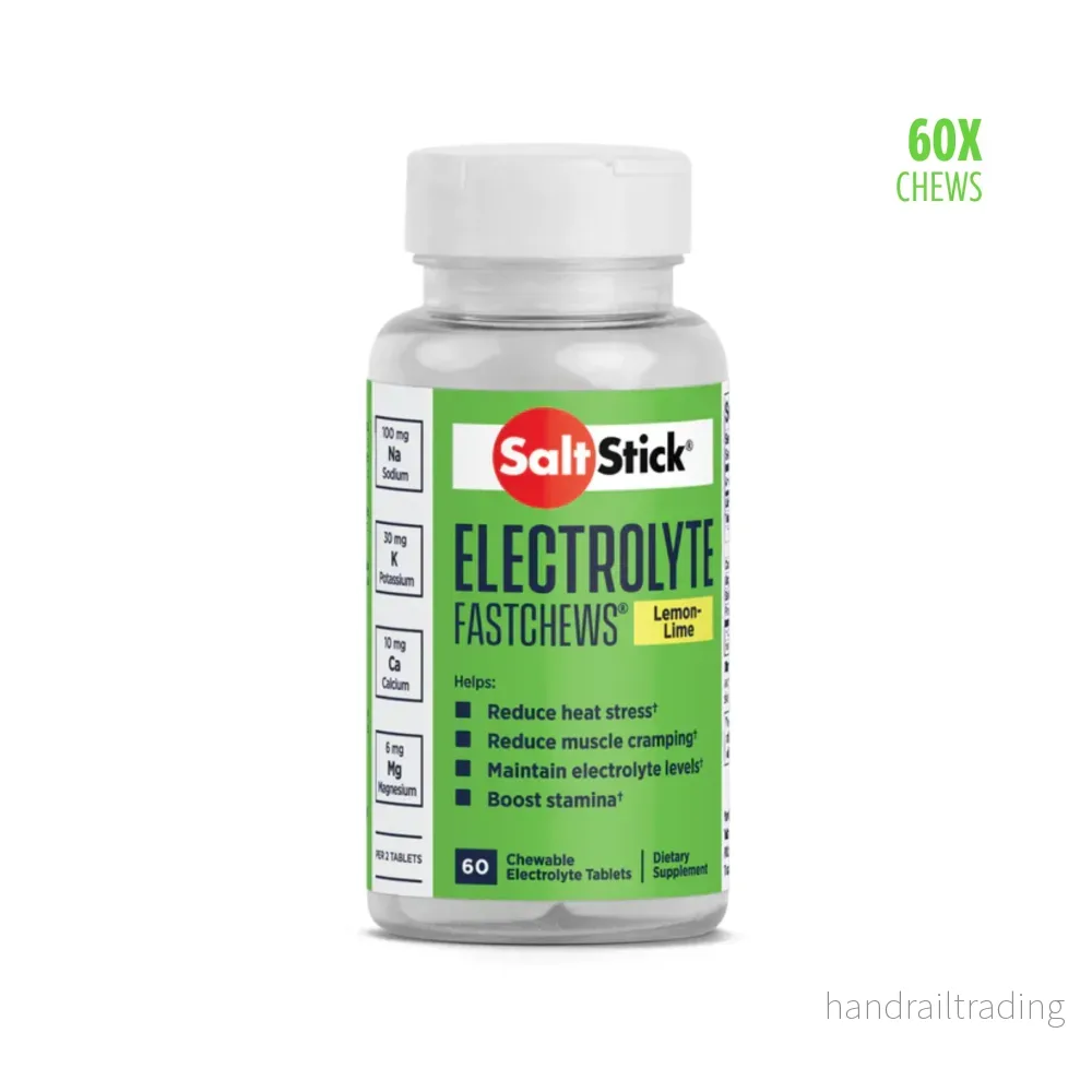 SaltStick Electrolyte Fastchews Lemon-Lime (60 tuggar) - Bild 2