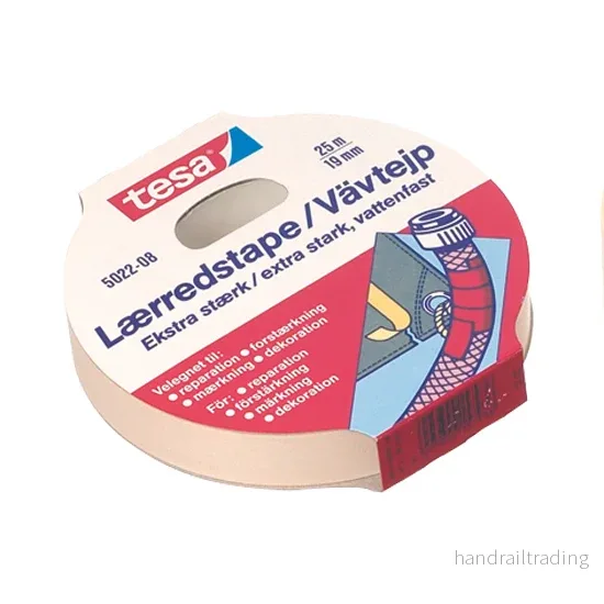 Tesaband / Vävtejp 25 m x 19 mm vit Tesaband / Vävtejp 25 m x 19 mm vit