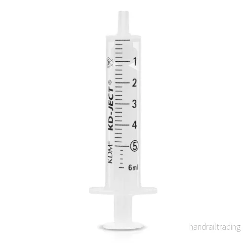 Spruta luer centrisk olika storlekar