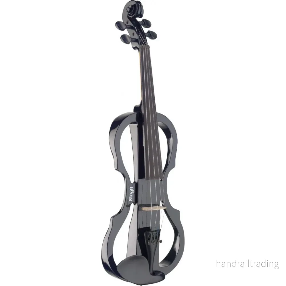 EVNX-4/4BK Elec.Vln&Hdphone+Softc Black