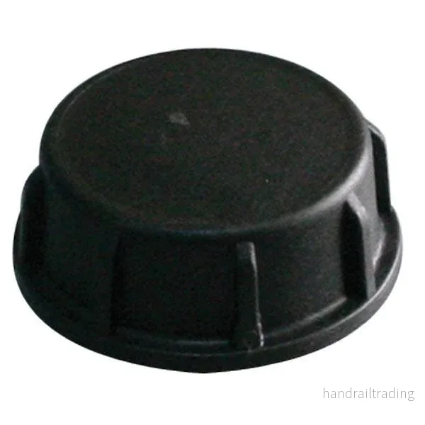 Plastlock svart 1 1/2″ gänga