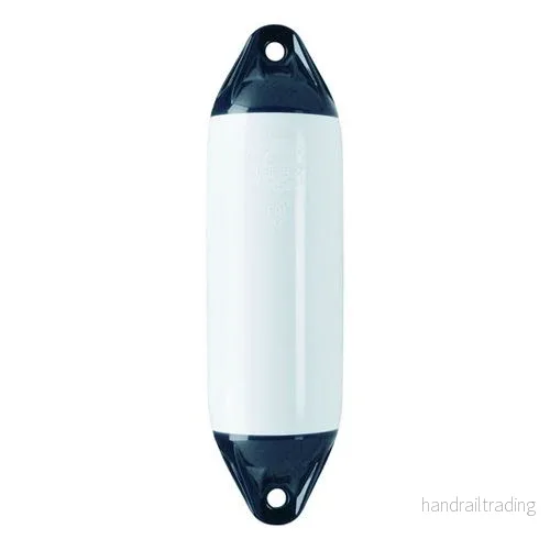 Polyform F01M fender 465x130mm vit/svart