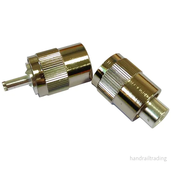 1852 VHF-kontakt PL259 för 6mm kabel, lödning, 2-pack 1852 VHF-kontakt PL259 för 6mm kabel, lödning, 2-pack