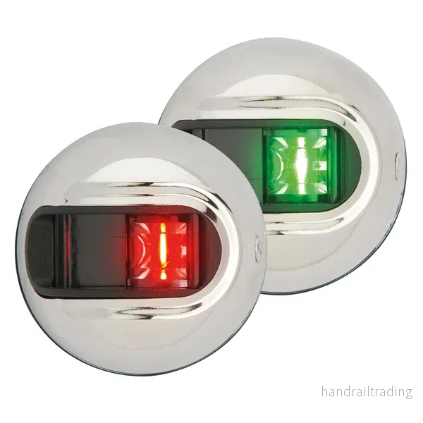 Attwood LED lanternset 2nm, sidomontage, röd & grön Attwood LED lanternset 2nm, sidomontage, röd & grön