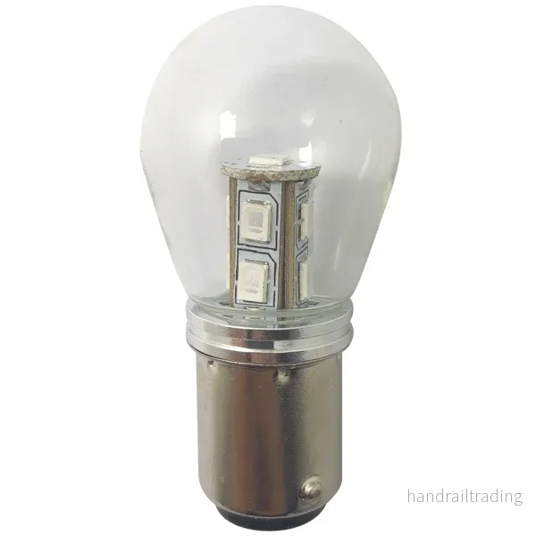 1852 LED-lanternlampa BAY15D 10-36Vdc 1,6/15W grön – 2 st. 1852 LED-lanternlampa BAY15D 10-36Vdc 1,6/15W grön – 2 st.