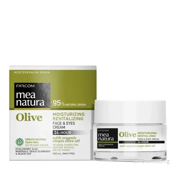 Mea natura olive 24-hour – ansikts- och ögonkräm 50 ml