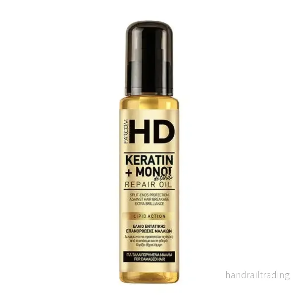 Hd Repair Oil Keratin & Monoi De Tahiti 100ml Hd Repair Oil Keratin & Monoi De Tahiti 100ml