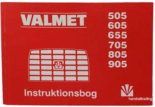 Instruktionsbok Valmet 505 – 905