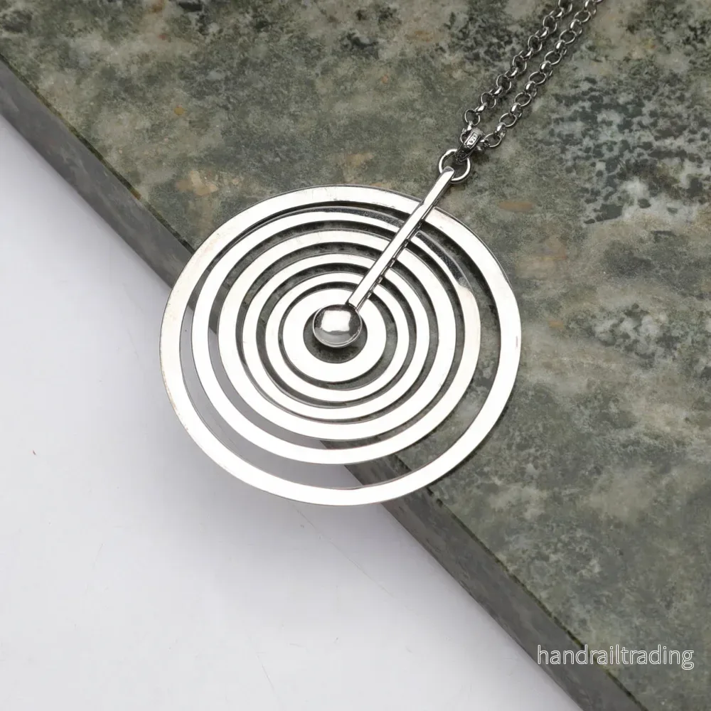 Tapio Wirkkala – Full Moon, silver pendant Tapio Wirkkala – Full Moon, silver pendant