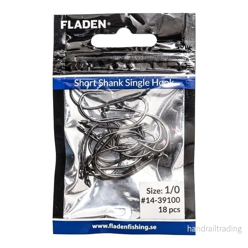 Maxximus black nickel short shank single hook - Bild 2