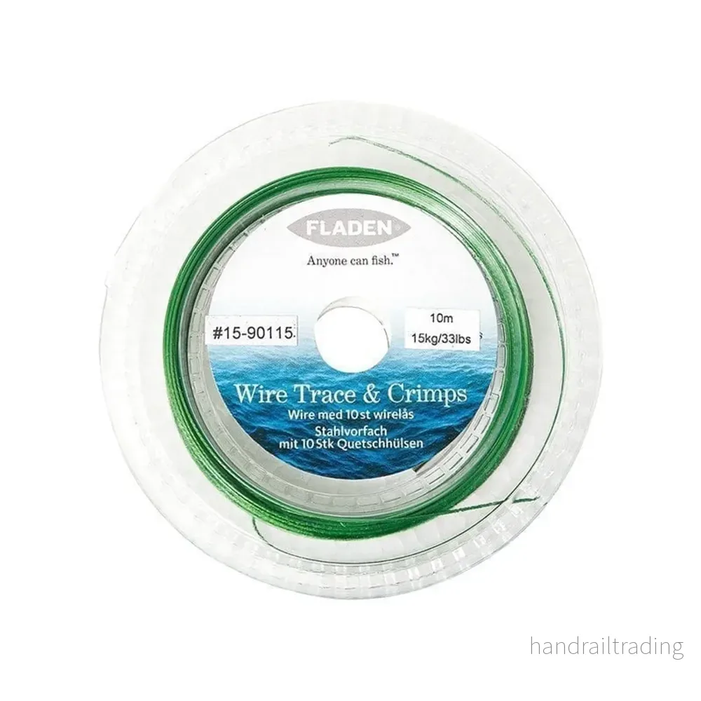 Wire 10m med 10st lås 40kg