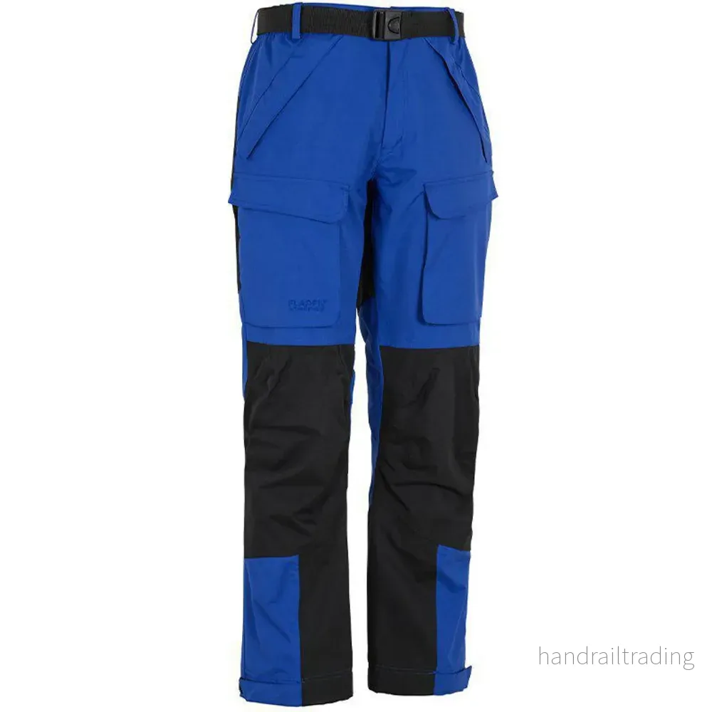 Trousers Authentic 2.0 blue/black M peach microfiber
