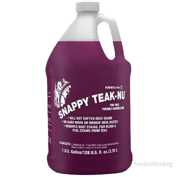 Snappy Teak-nu nr 1, 3,8 liter