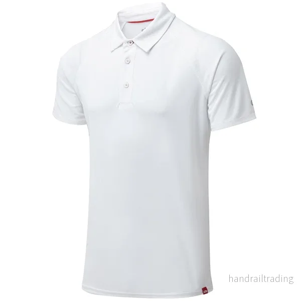 Gill UV008 Herr UV Polo Vit Str XXL Gill UV008 Herr UV Polo Vit Str XXL